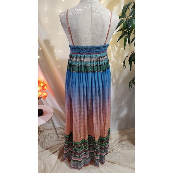 Anthropologie Tanvi Kedia NWOT Sunset District Beaded Maxi Dress Womens Size 2P - Picture 7 of 16